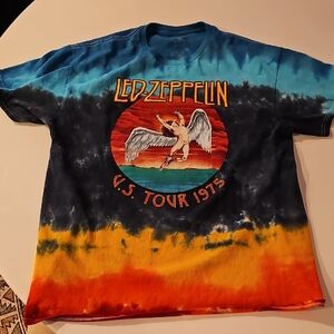 Led Zeppelin Tie-Dye T-Shirt - Multicolor